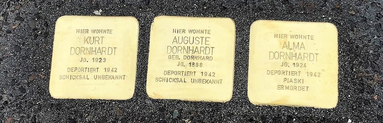 Stolpersteine erinnern an jüdische Schicksale: Bruschieder Familien wurden  1942 deportiert - Oeffentlicher Anzeiger - Rhein-Zeitung