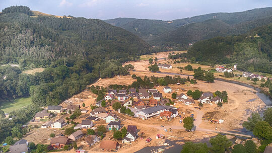 Nach dem Unwetter in Rheinland-Pfalz