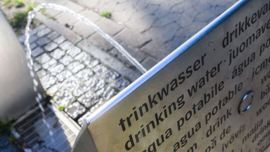 Trinkwasser soll verstärkt in Öffentlichkeit angeboten werden