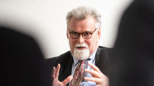 Der rheinland-pfälzische Justizminister Herbert Mertin
