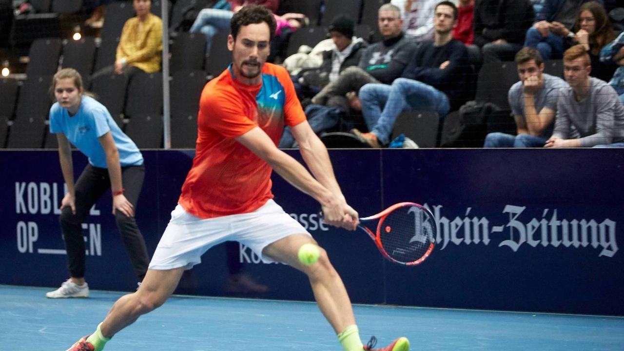 Livestream zur Koblenz Open zum Nachschauen Diese Profis schlagen in der CGM-Arena auf - Tennis