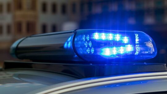 Polizeifahrzeug - Blaulicht