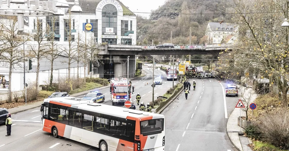 unfall b41 heute idar oberstein