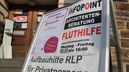 21 ISB-Infopoints für Unterstützung bei der Antragstellung für staatliche Wiederaufbauhilfen gibt es in den Städten und Gemeinde