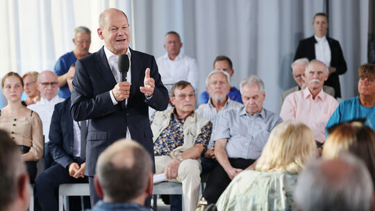 Bürgerdialog mit Bundeskanzler Scholz