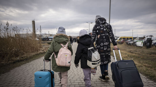 Ukraine-Konflikt - Geflüchtete in Polen