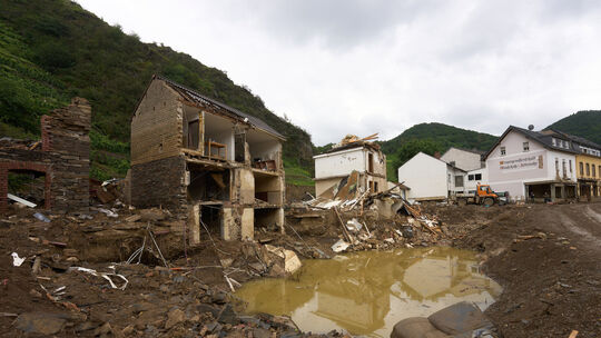 Nach dem Unwetter in Rheinland-Pfalz