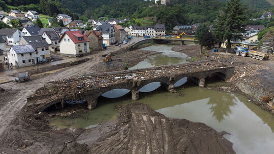Sechs Wochen nach der Flut im Ahrtal