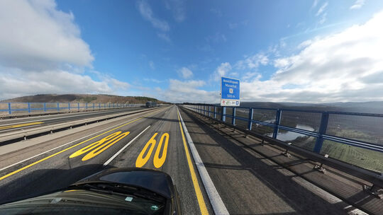 Schäden an Moseltalbrücke Winningen
