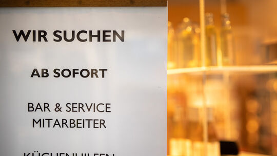Mitarbeiter in der Gastronomie