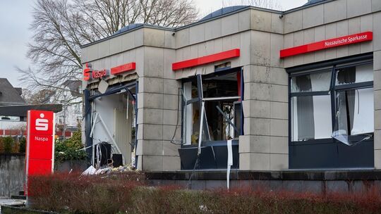 Geldautomat gesprengt in Höhr-Grenzhausen