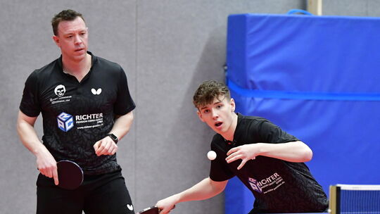 Tischtennis, Verbandsoberliga, TuS Weitefeld vs. DJK SV RW Finthen, 22.04.2023