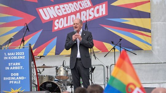 Kundgebung zum Tag der Arbeit - Koblenz
