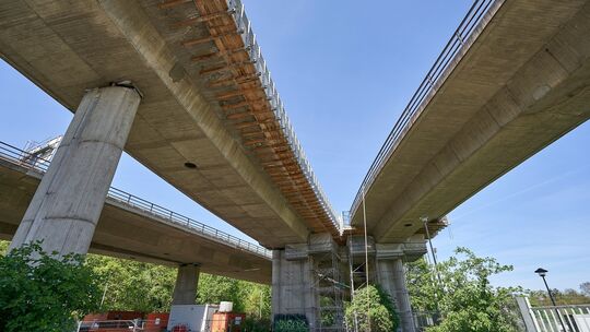 Baustelle Südtangente