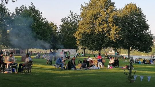 SEITENBILD - Grillwiese Neuendorf im Sept 2021