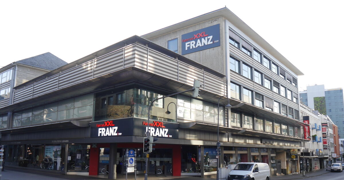 Das Gebude in der Koblenzer Pfuhlgasse soll 35 Meter hoch werden - So  sieht der Zeitplan aus: Fahrrad Franz plant neues Einkaufszentrum in Koblenz:  35 Meter hohes Geschftsgebude - Koblenz & Region - Rhein-Zeitung
