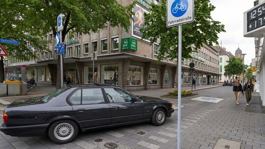 Fahrradstrasse Koblenz