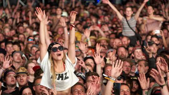Auftakt Open-Air-Festival "Rock am Ring"