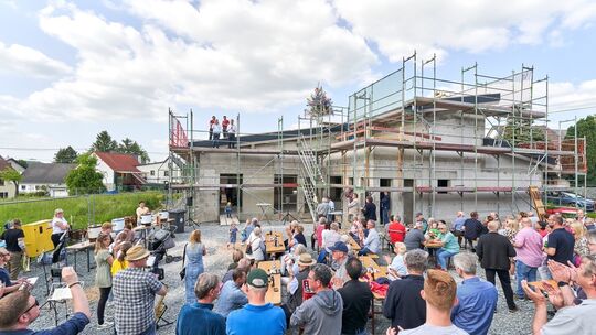 Richtfest Dorfgemeinschaftshaus Sessenhausen