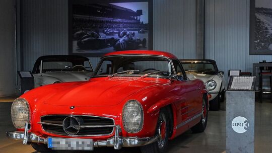 Original SLS Roadster Baujahr 1964 der Depot 3 GmbH, Mülheim Kärlich