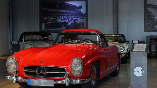 Original SLS Roadster Baujahr 1964 der Depot 3 GmbH, Mülheim Kärlich