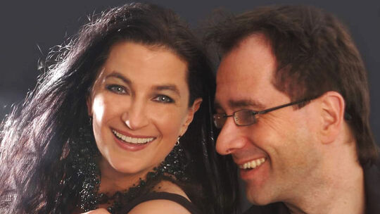 Das Duo Joelle`s Darling mit Joelle Annouq und Roland Gregorius