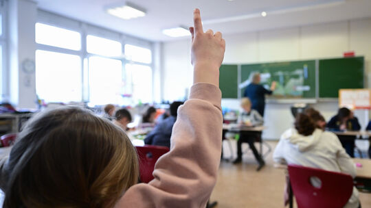 Unterricht in einer Grundschule