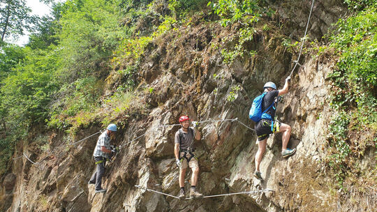 Burgenklettersteig Manderscheid