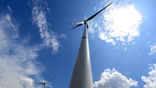 Wald-Windpark in Bad Berleburg eingeweiht