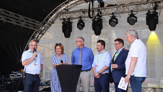 Malu Dreyer zu Besuch auf der Kommunalen Bühne