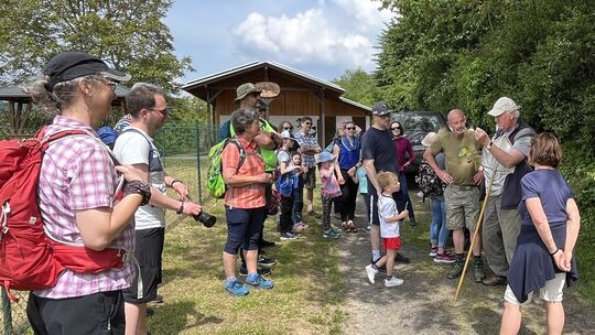 Knapp 30 Teilnehmerinnen und Teilnehmer waren beim dritten Natur-Tag der VG Loreley rund um die Filsener Grillhütte mit von der img_5686