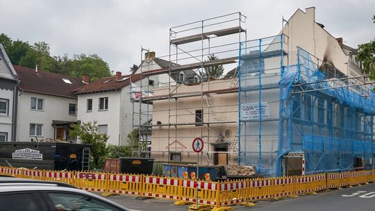 Brandruinen Koblenz-Pfaffendorf