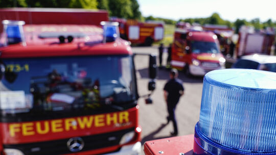 Feuerwehr-Übung "Soonwald 2022"