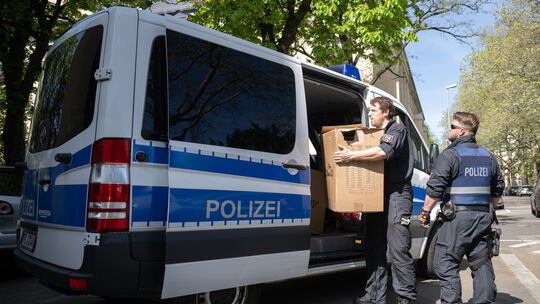 Großeinsatz gegen Mafia - Sichergestelltes Material