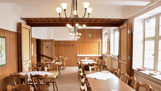 Speisesaal früher