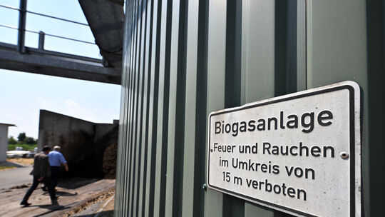 Biogasanlage in Thüringen