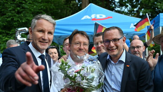 Stichwahl des Landrats im Landkreis Sonneberg