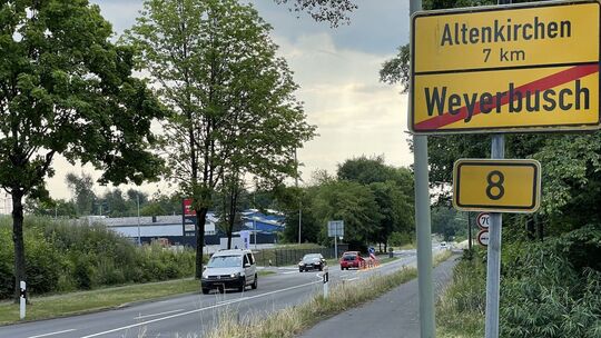 Mangelhafte Sanierung der B8 bei Weyerbusch