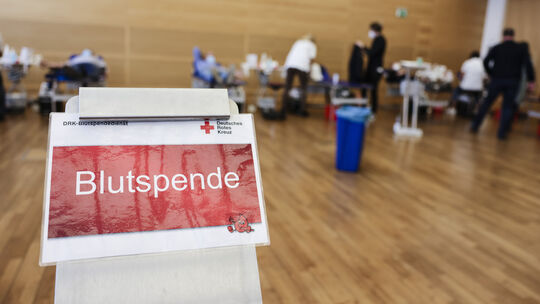 Blutspendeaktion im Kieler Landeshaus