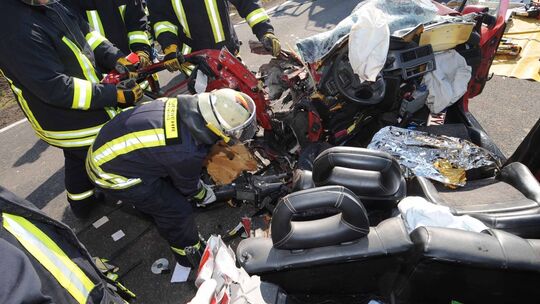 Schwerer Unfall zwischn Kruft und Mendig