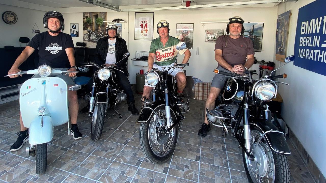Milano-Taranto: Vier Oldtimer-Biker auf großer Italienfahrt -  Rhein-Lahn-Zeitung - Rhein-Zeitung