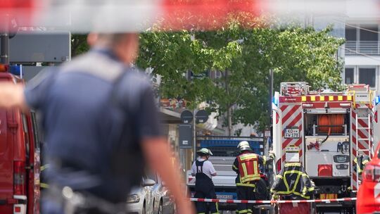 Gasausströmung in Koblenz