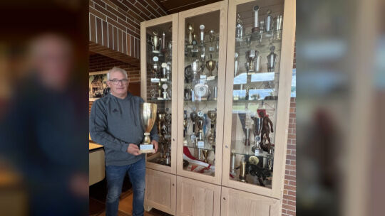 Trophäen-Vitrine in Laufersweiler
