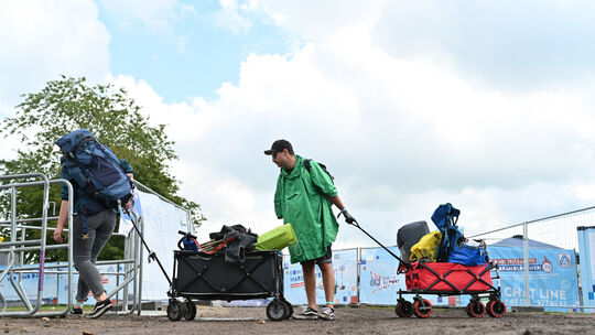 Anreise zum Deichbrand Rockfestival am Meer