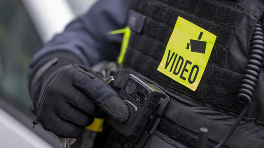 Mehr Bodycams bei Berliner Polizei und Feuerwehr