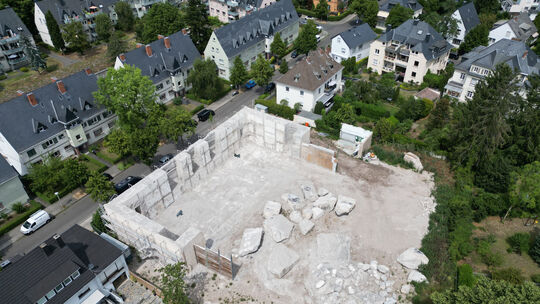 Ehemaliger Hochbunker wird abgerissen