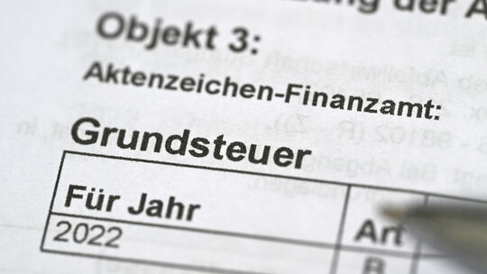 Symbolfoto Grundsteuererklärung