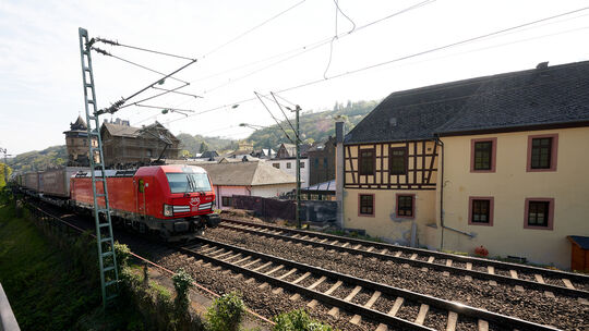 Bahnlärm im Mittelrheintal