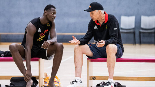 Basketball, Nationalteam Deutschland Training Training Nationalmannschaft DBB; 03.08.2023 Cheftrainer Gordon Herbert (D