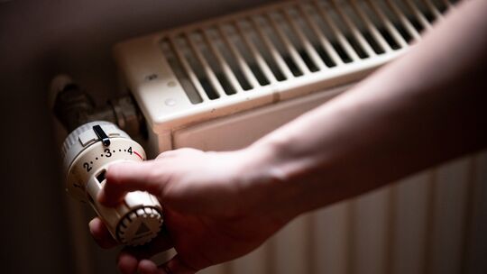 Heizung und Heizthermostat